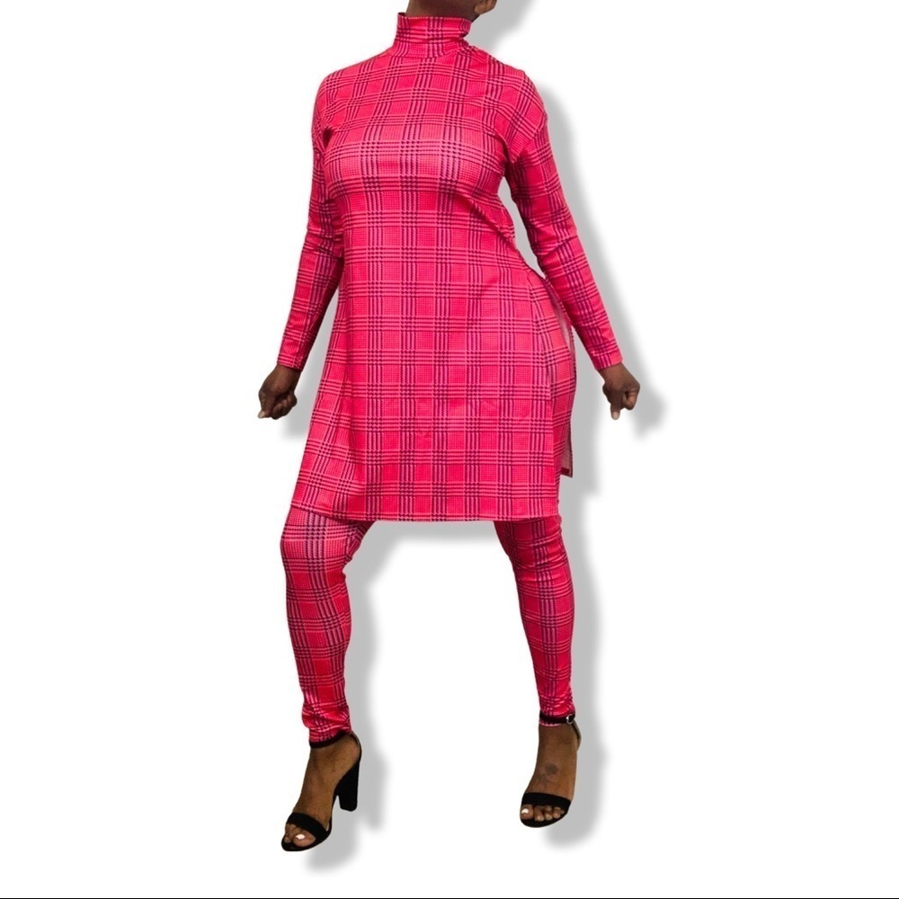 2 Piece Houndstooth Printed Set - image 7